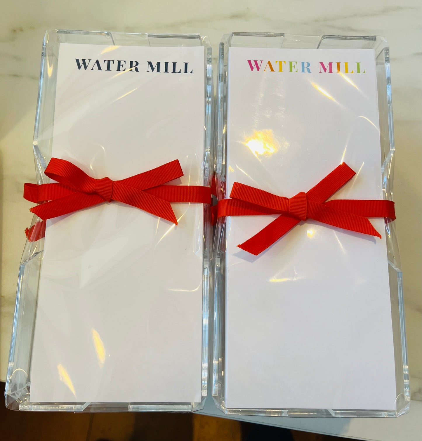 Lucite Note Pad