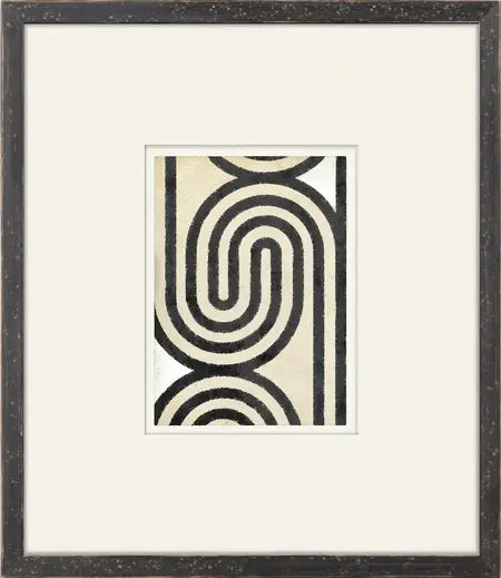 Mid-Century Geometric Print