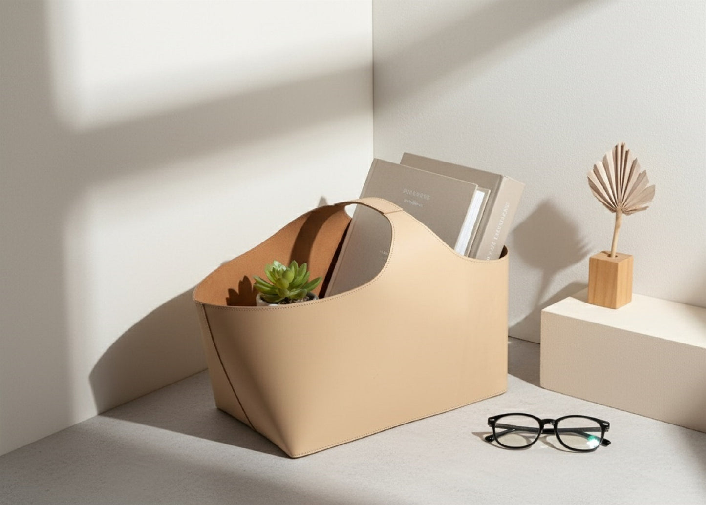 Leather Handle Bucket