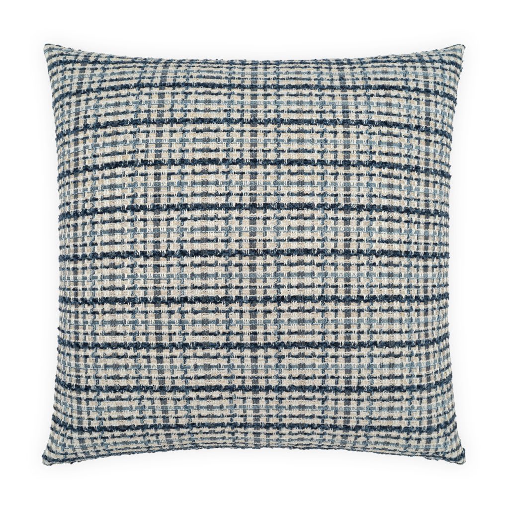 Blue Stitch Pillow