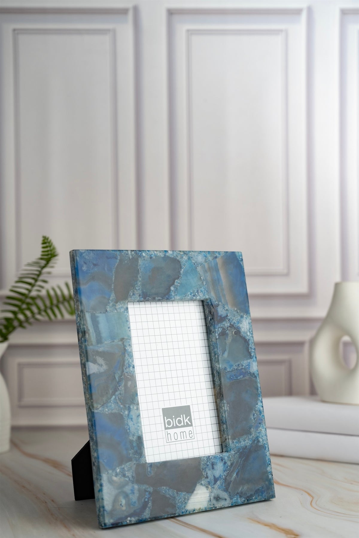 Blue Agate Photo Frame
