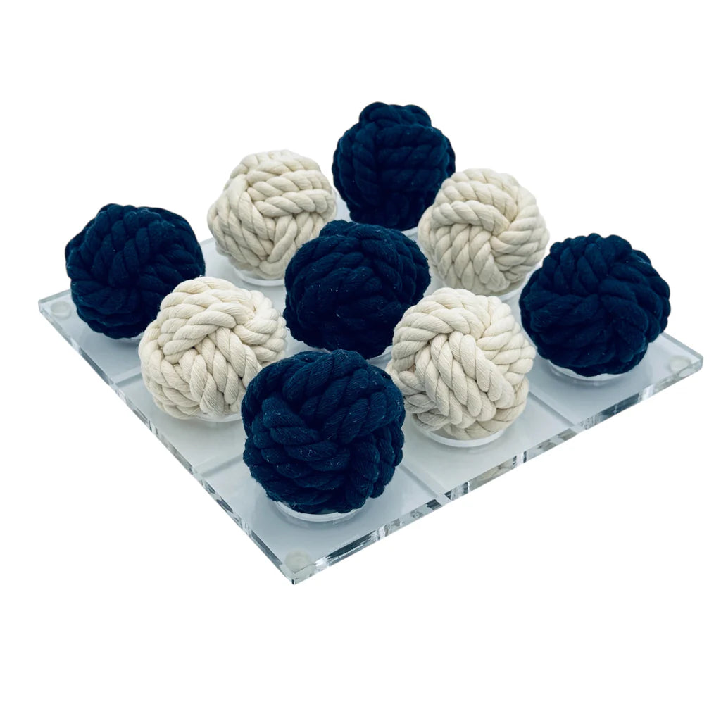 “El Nudo” Monkey Fist Knot Tic-Tac-Toe