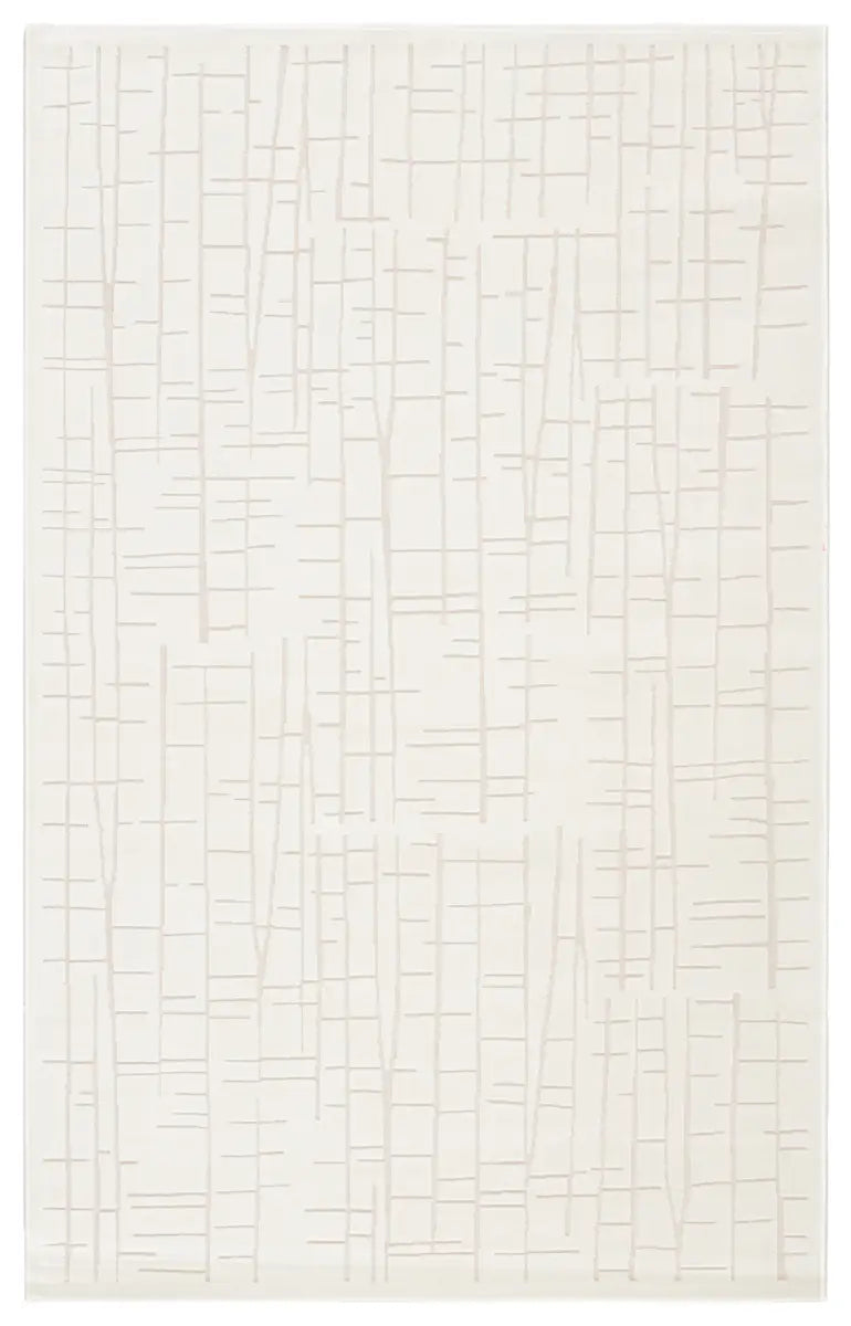 Fables Cross-Hatch Rayon & Acrylic Rug
