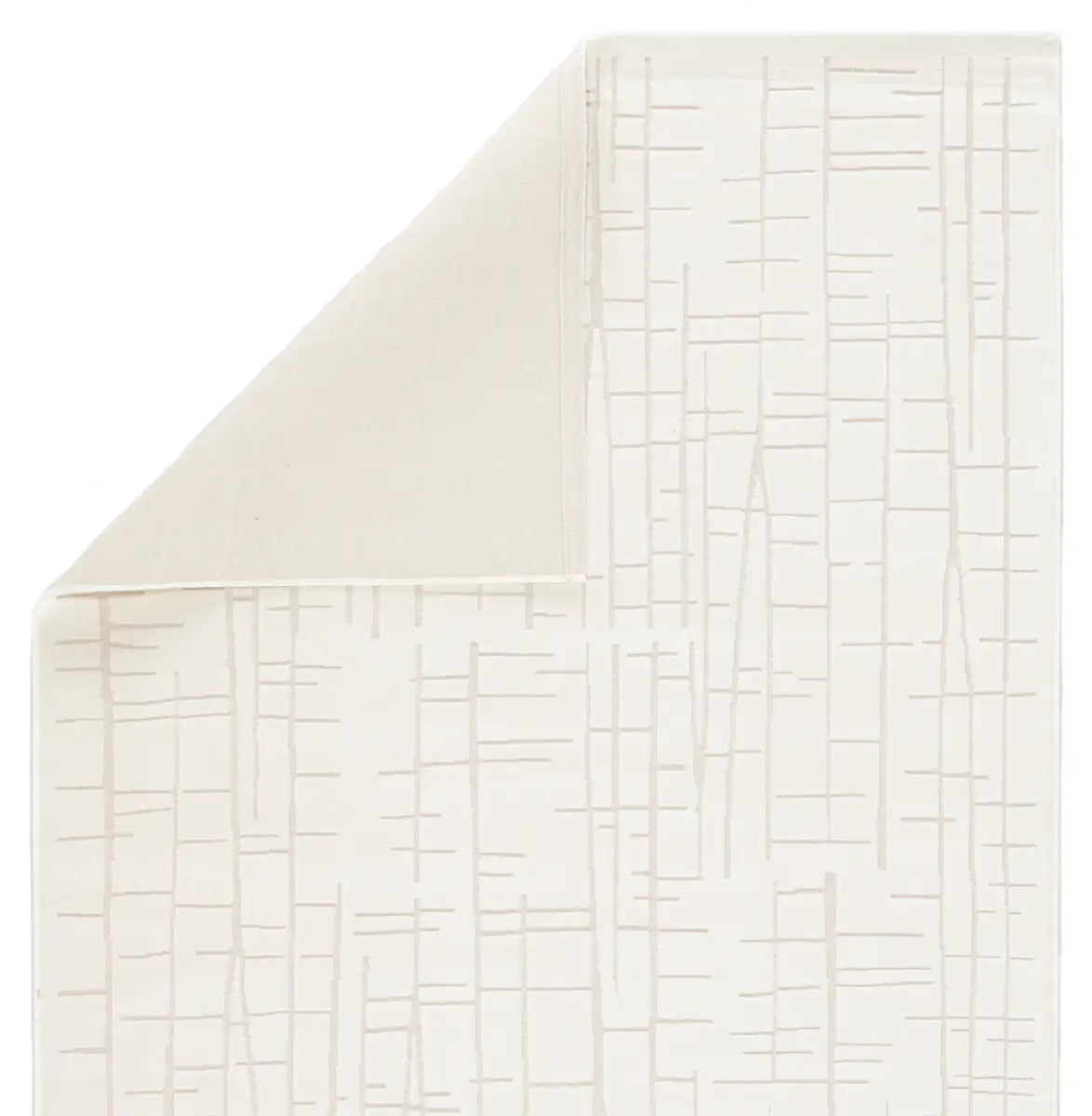 Fables Cross-Hatch Rayon & Acrylic Rug