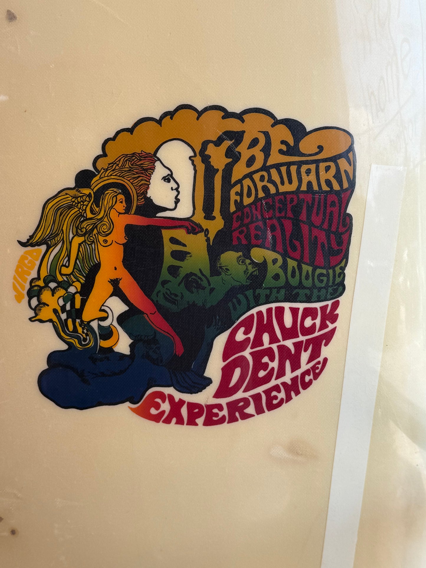 Chuck Dent Surfboard