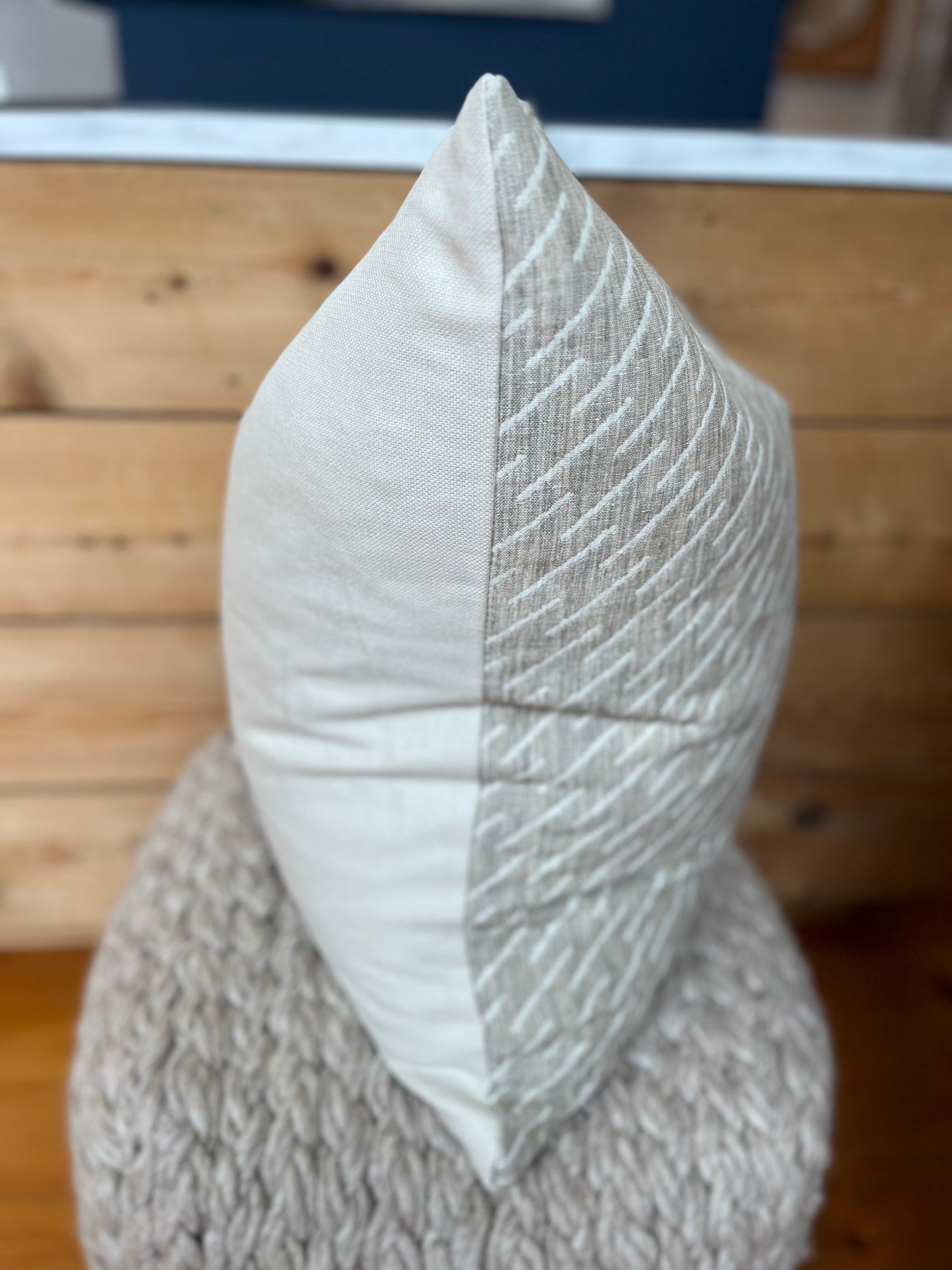 Diagonal Stripe Pillow