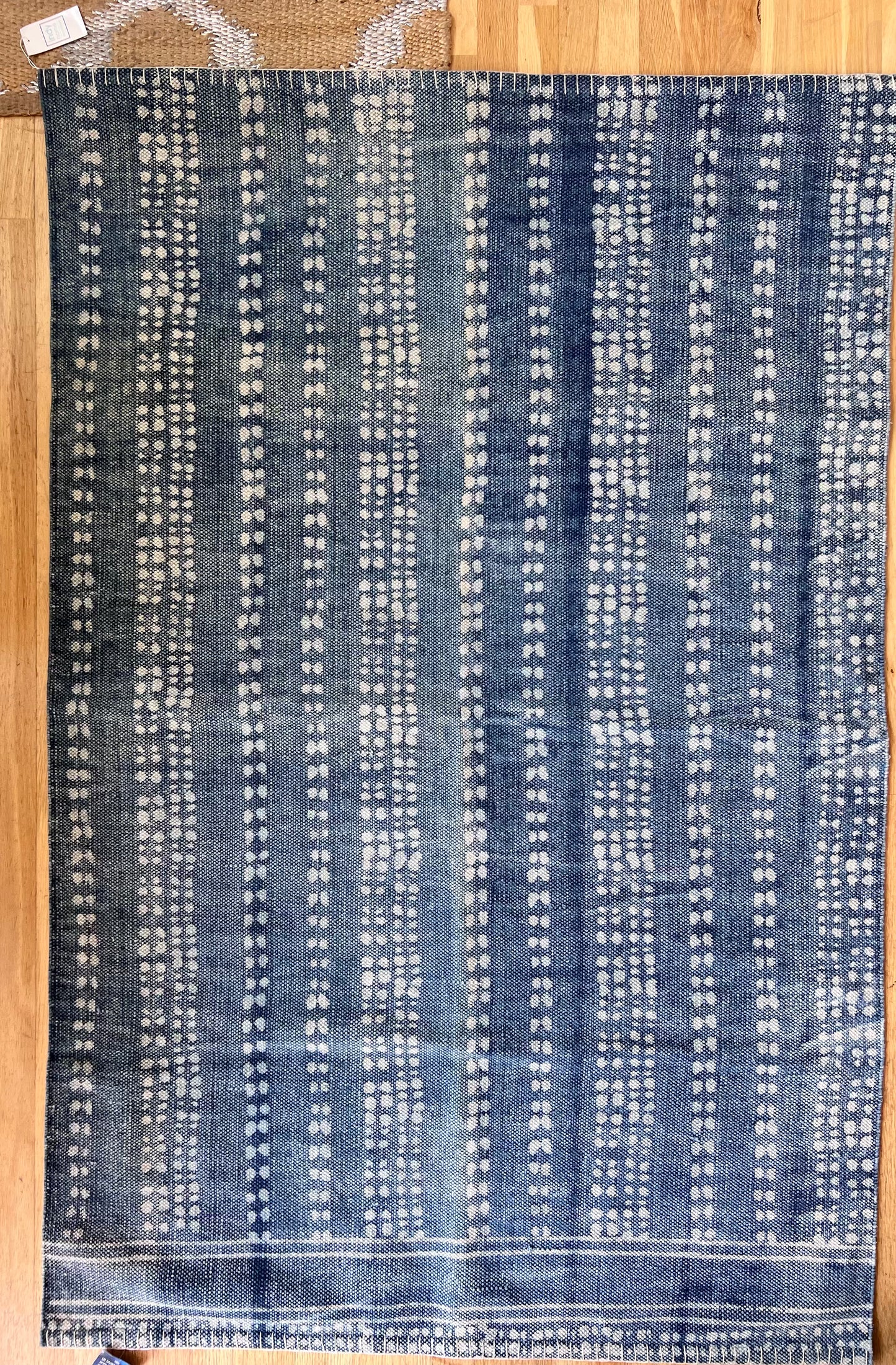 Indy Home Mudcloth Block Print Cotton Rug