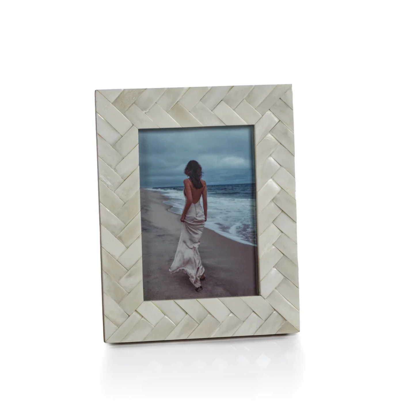 Braided Bone Photo Frame