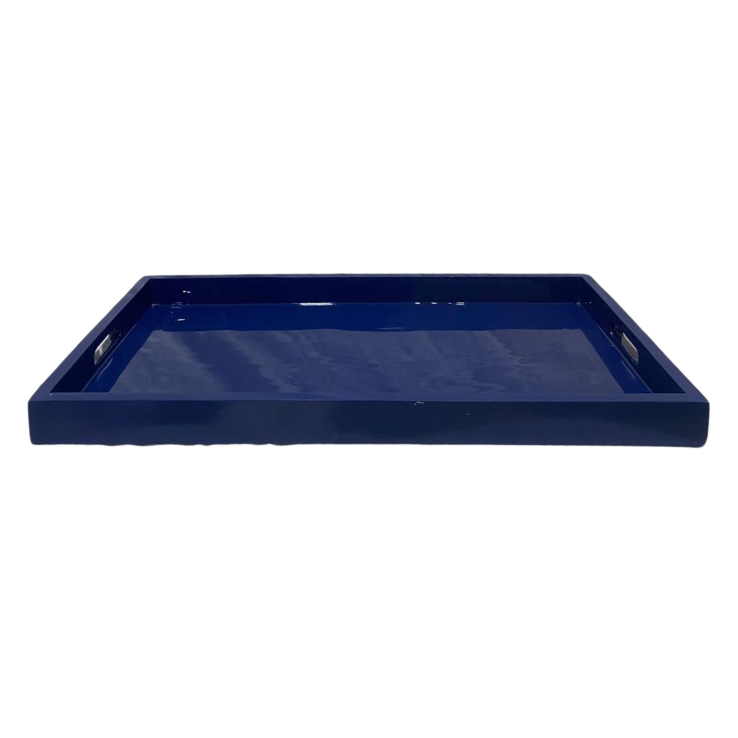 Indy Home XL Rectangle Enamel Tray w/ Handles