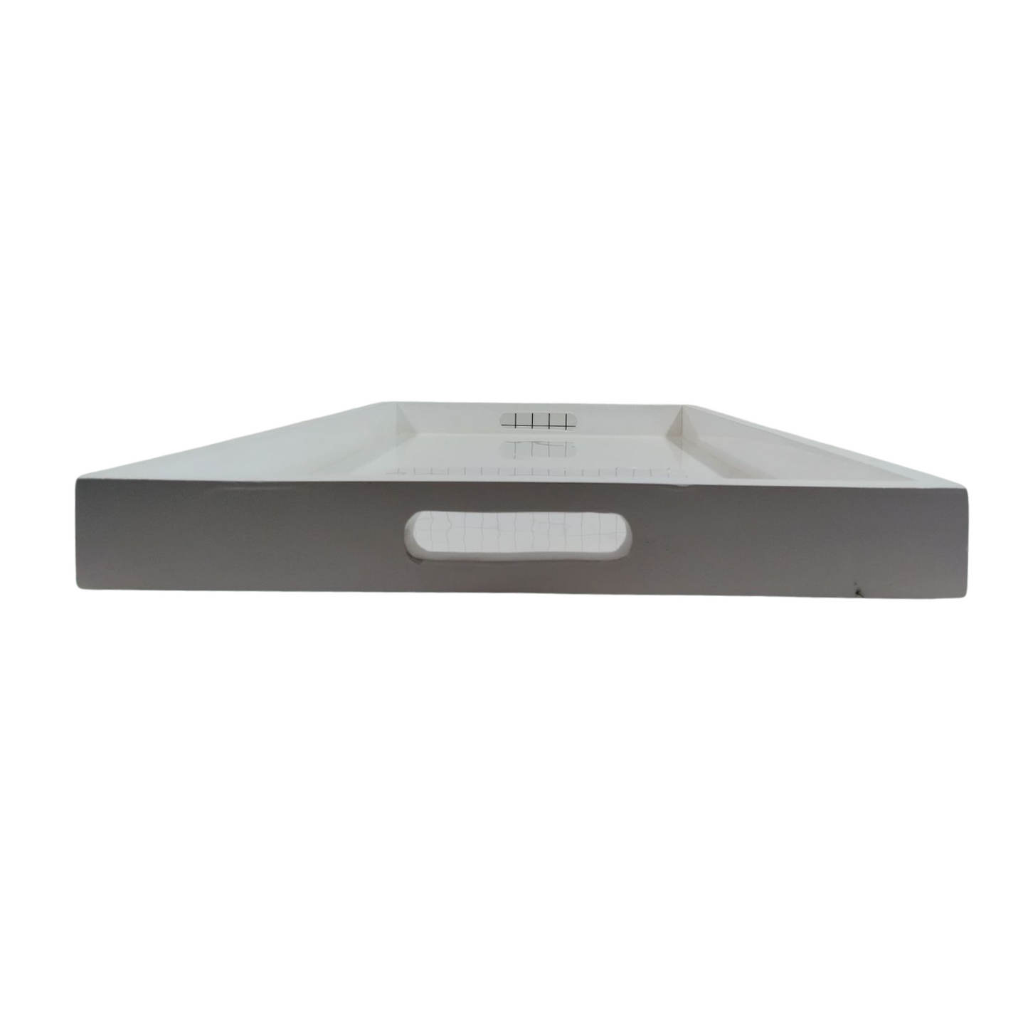 Indy Home XL Rectangle Enamel Tray w/ Handles