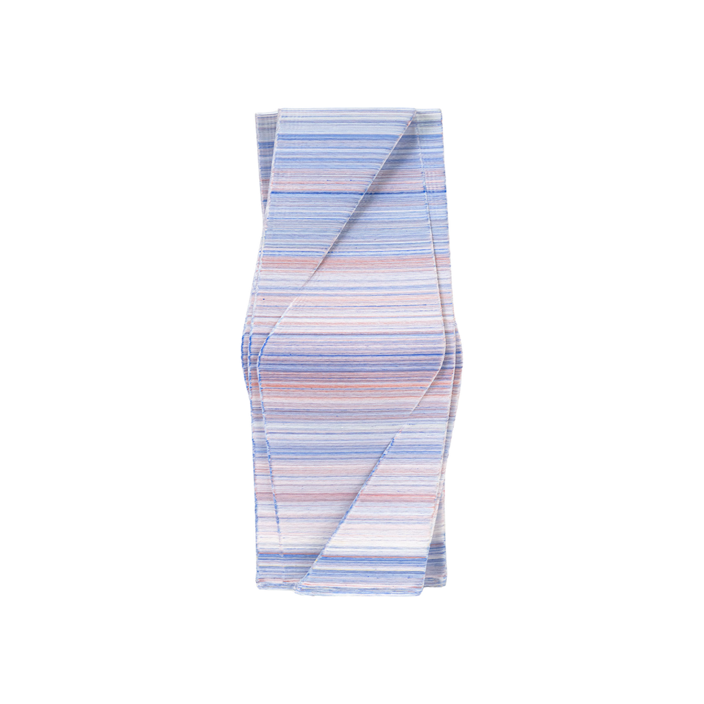Wavy Porcelain Vase