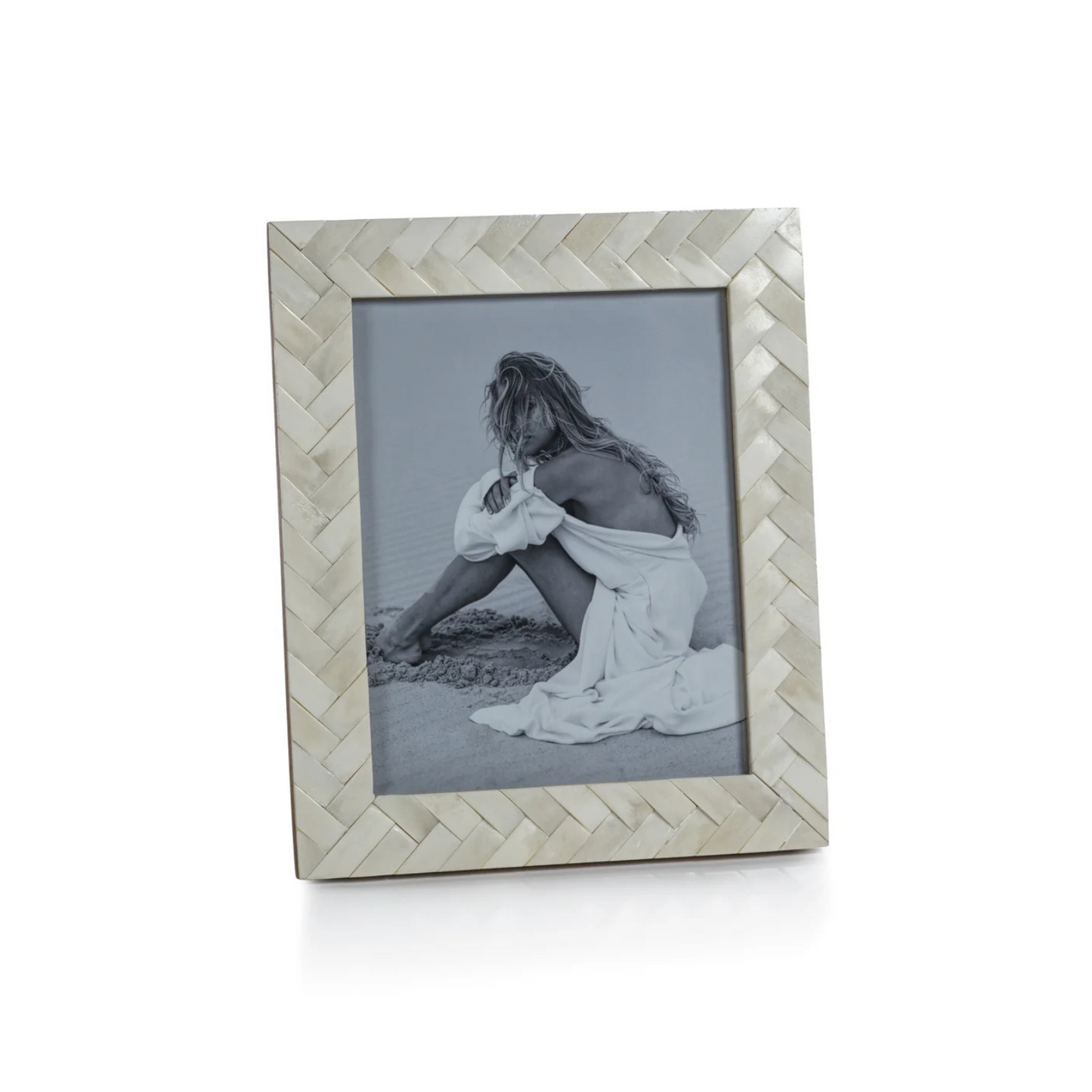 Braided Bone Photo Frame