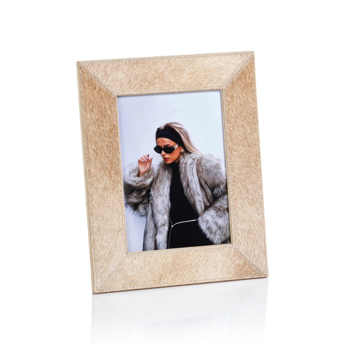 Hair on Hide Photo Frame