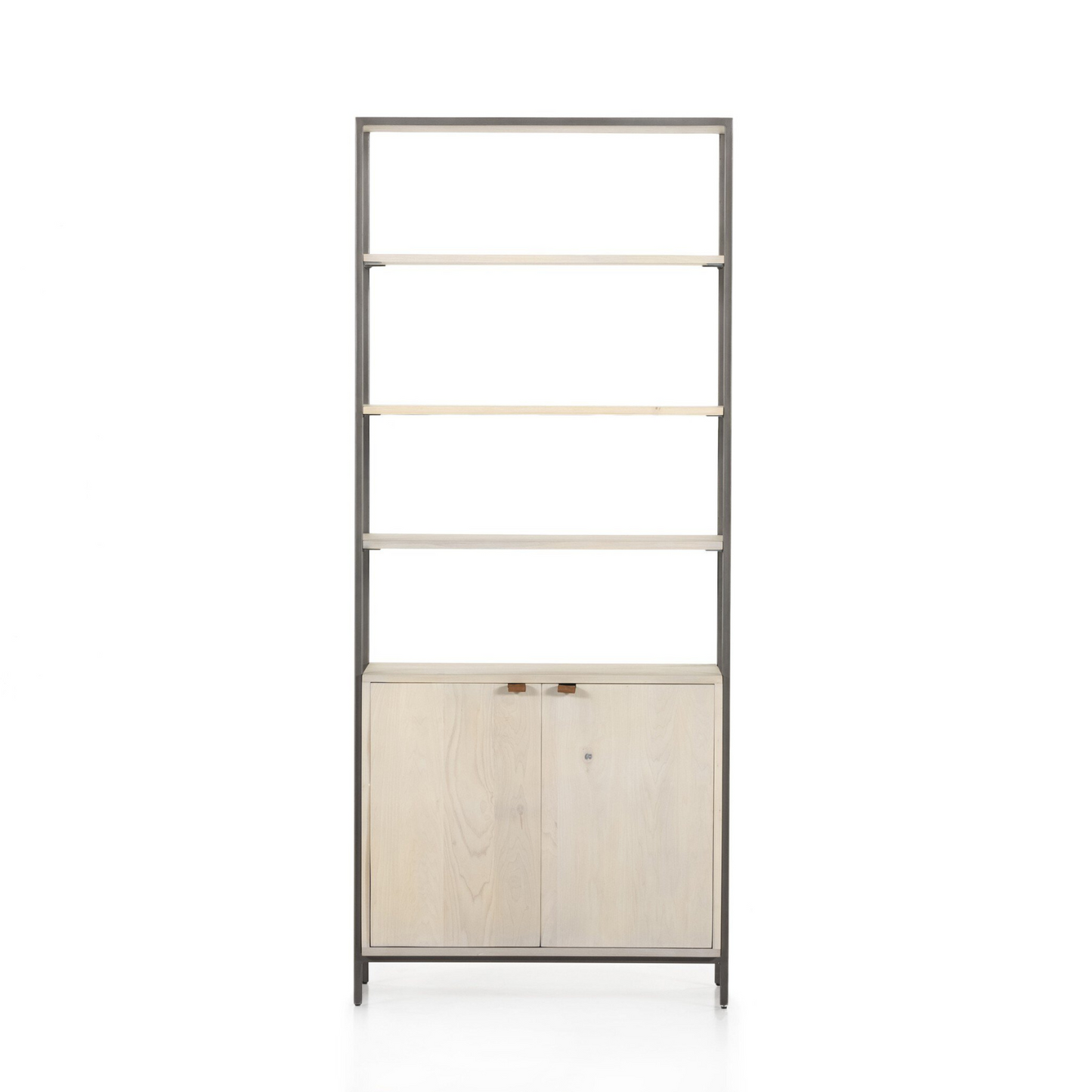 Poplar Modular Wide Bookcase