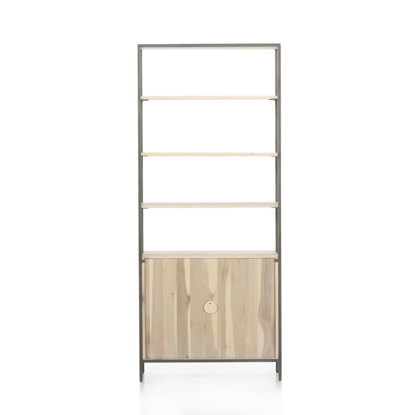 Poplar Modular Wide Bookcase