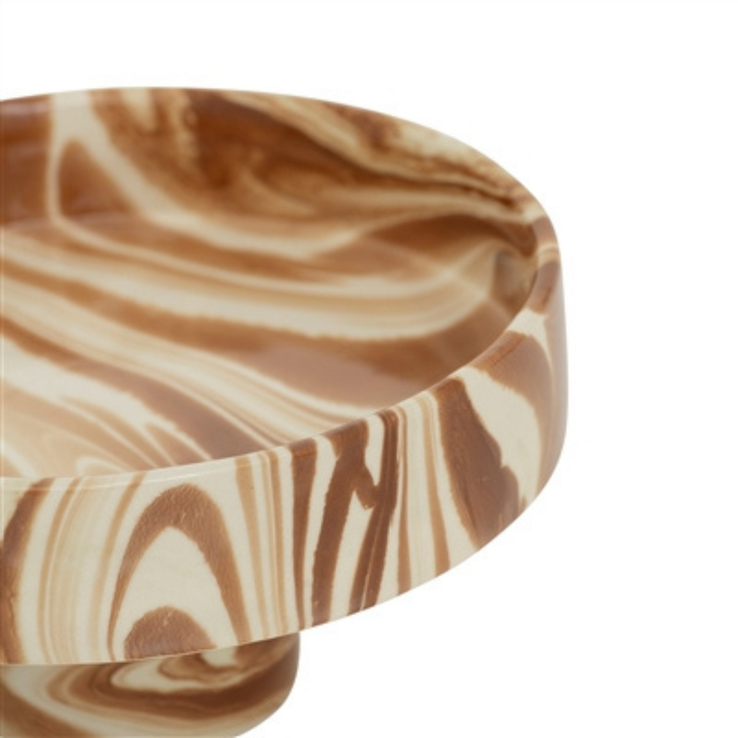 Swirl Ceramic Serving Bowl