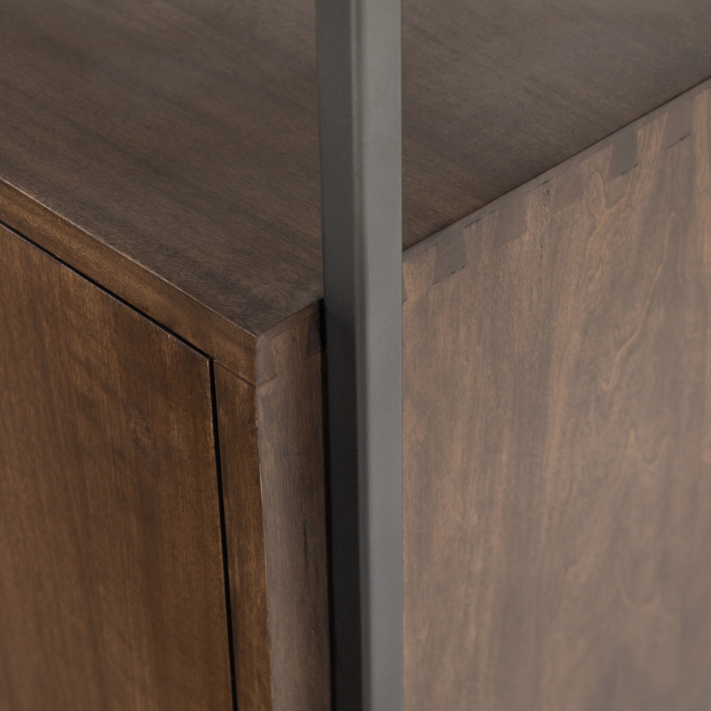Poplar Modular Wide Bookcase