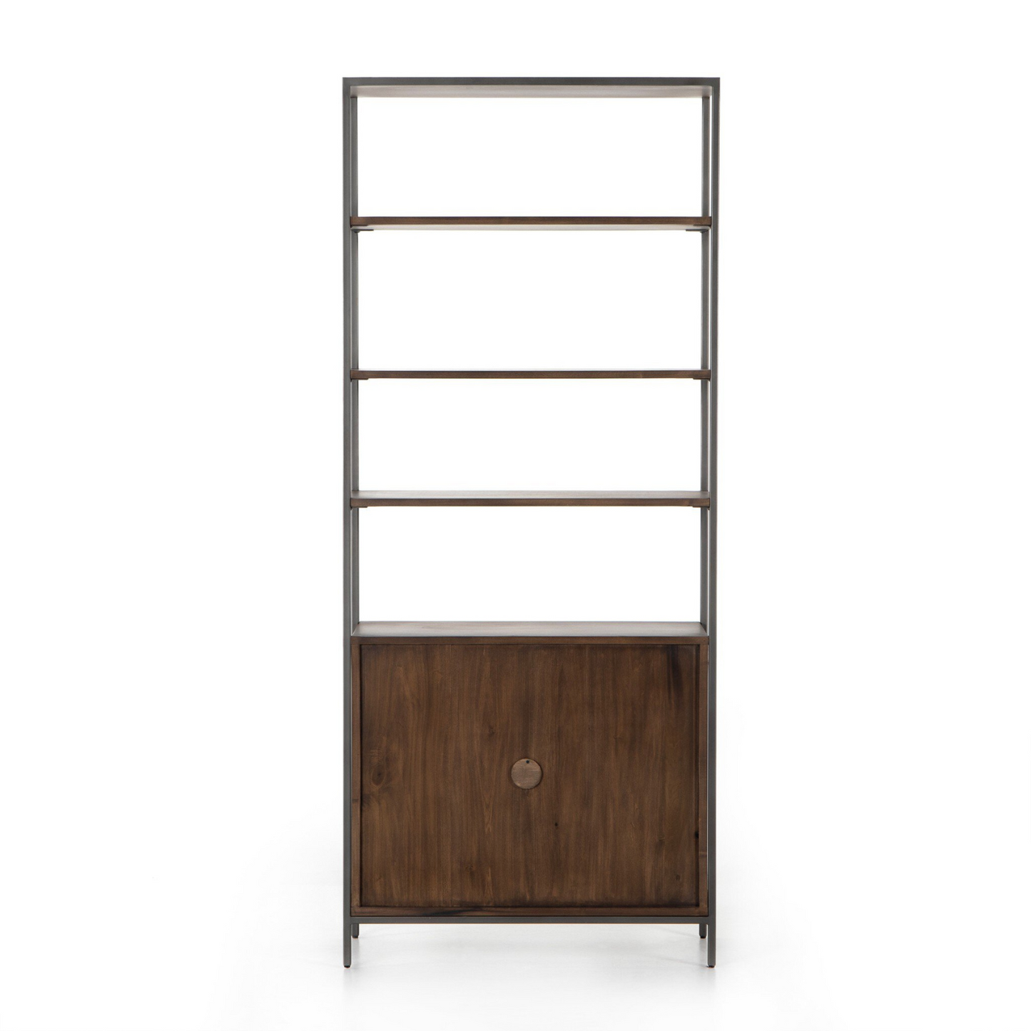 Poplar Modular Wide Bookcase
