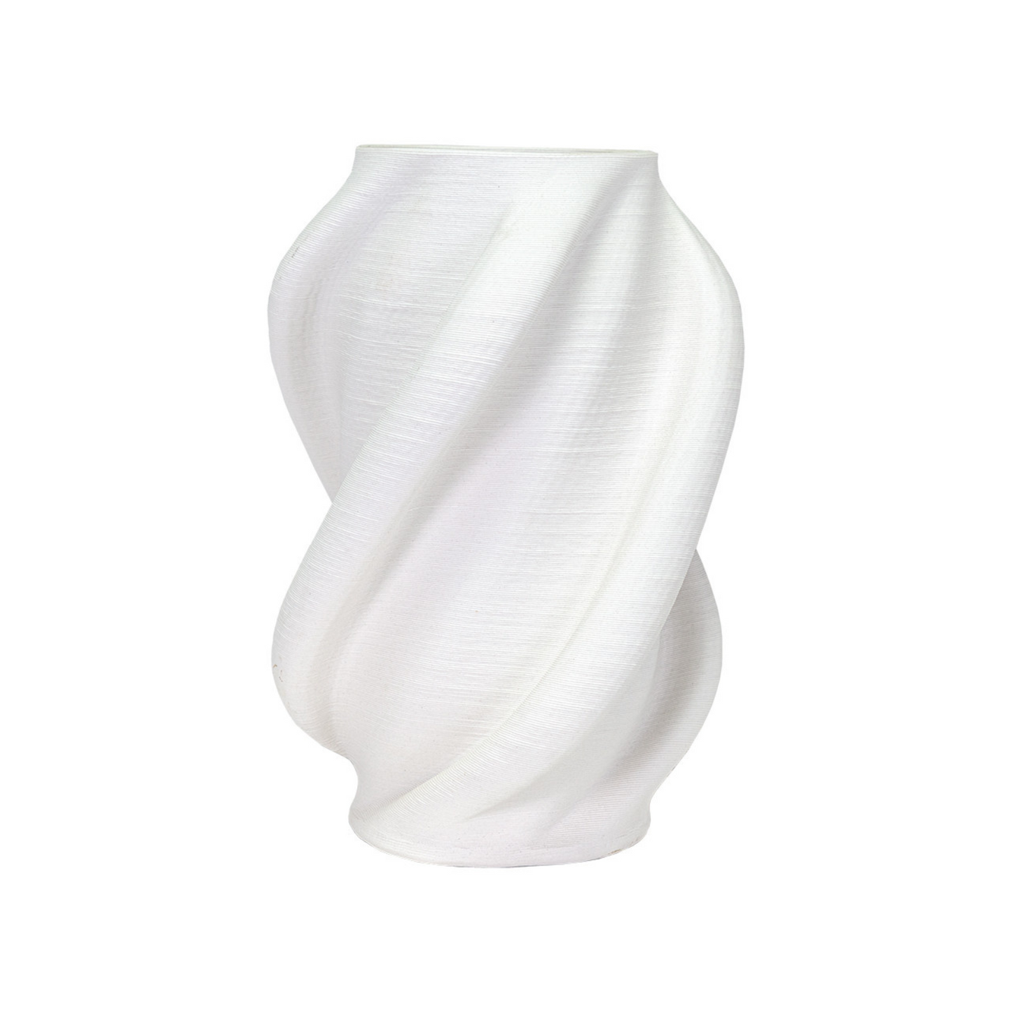 Swirl Porcelain Vase