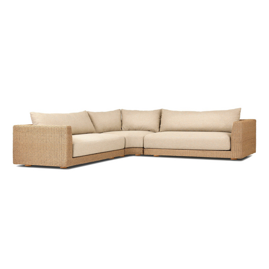 Spaeth Outdoor 3-Piece Sectional