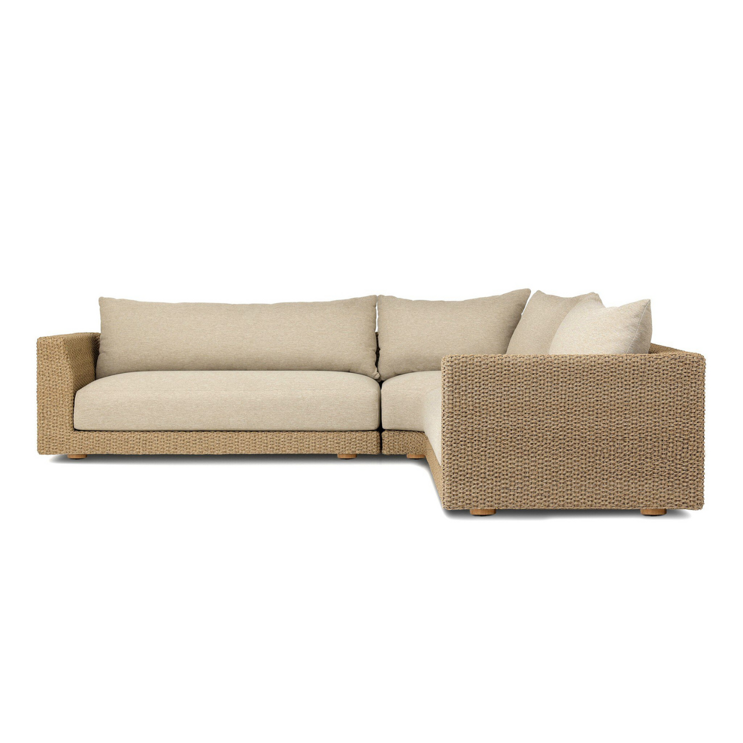 Spaeth Outdoor 3-Piece Sectional