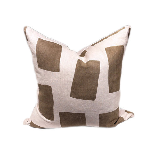 Mod Block Pattern Pillow