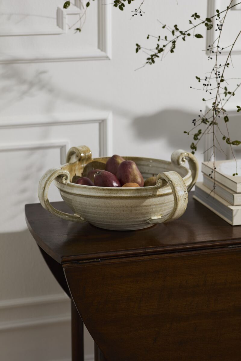 Glazed Ceramic Decorative Bowl