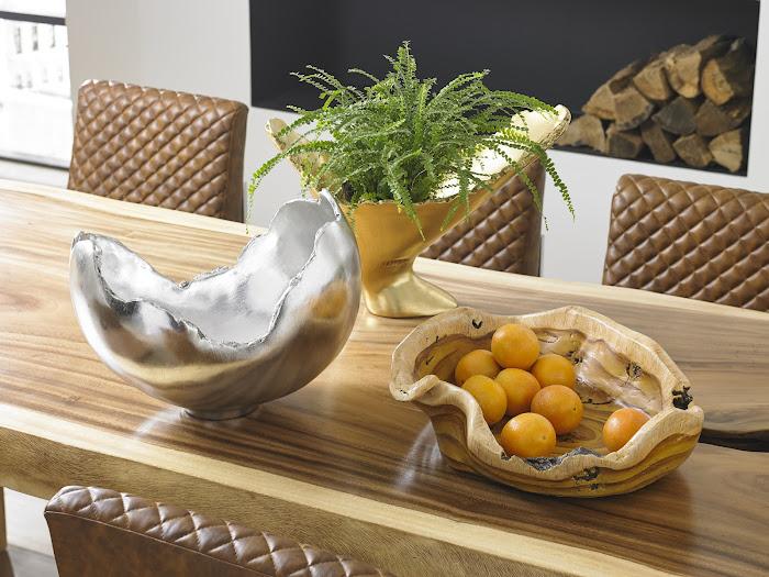 Faux Wood Bowl