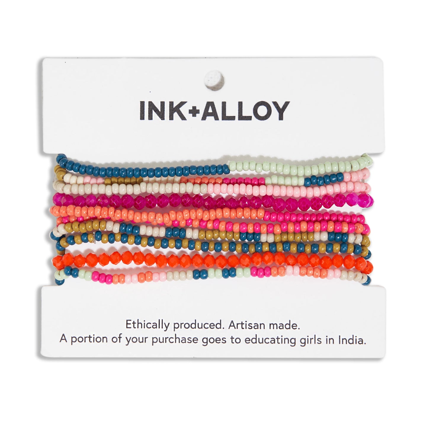 Ink + Alloy Stretch Bracelet