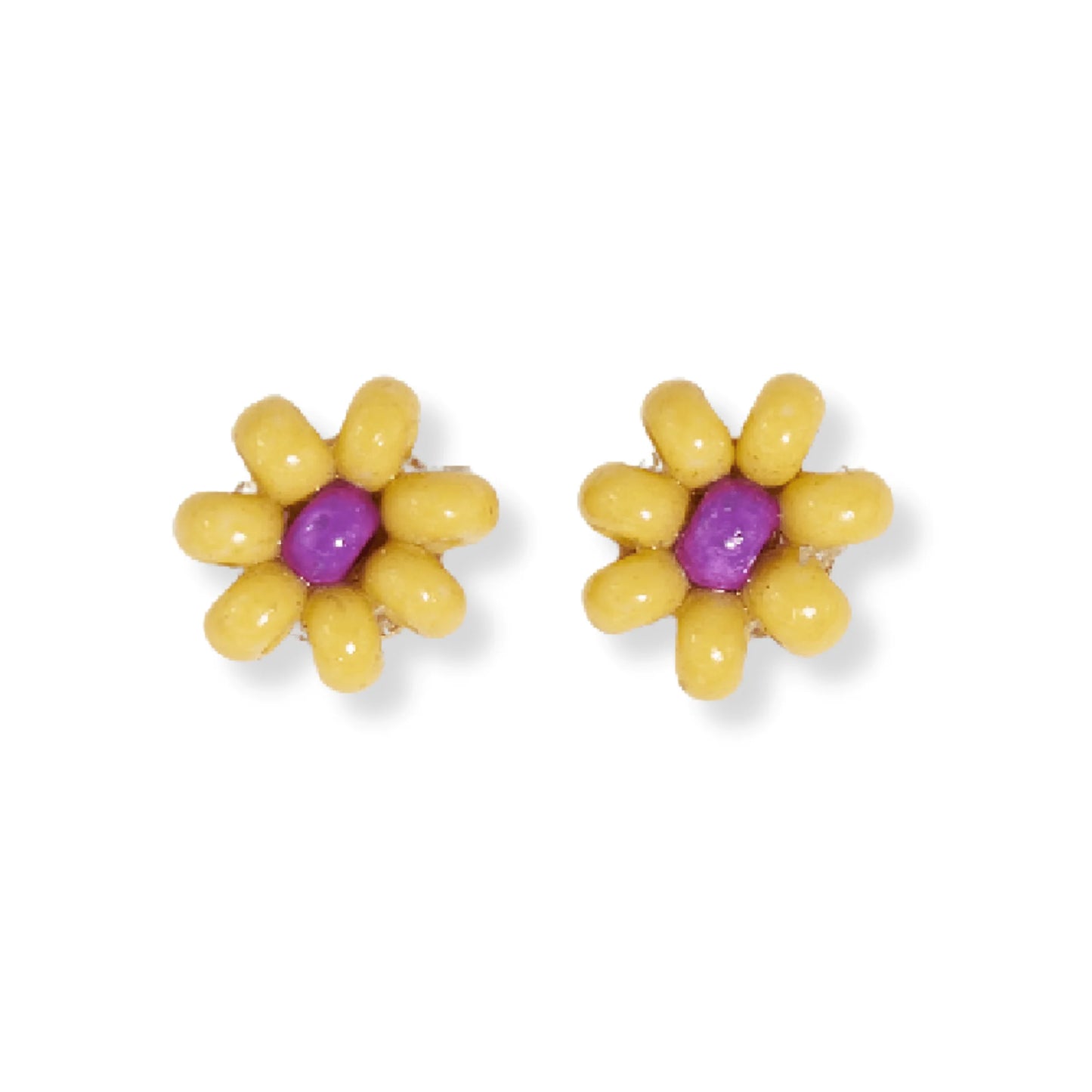 Ink + Alloy Beaded Earrings