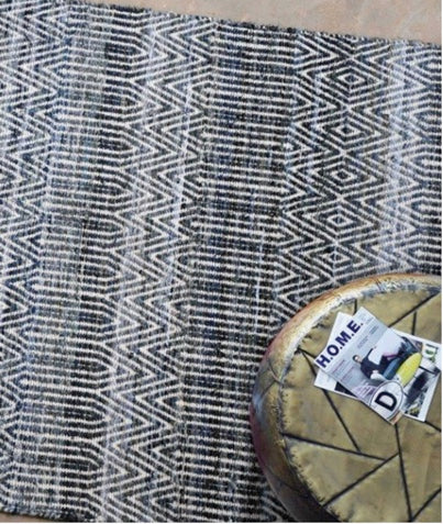 Recycled Denim & Wool Rug