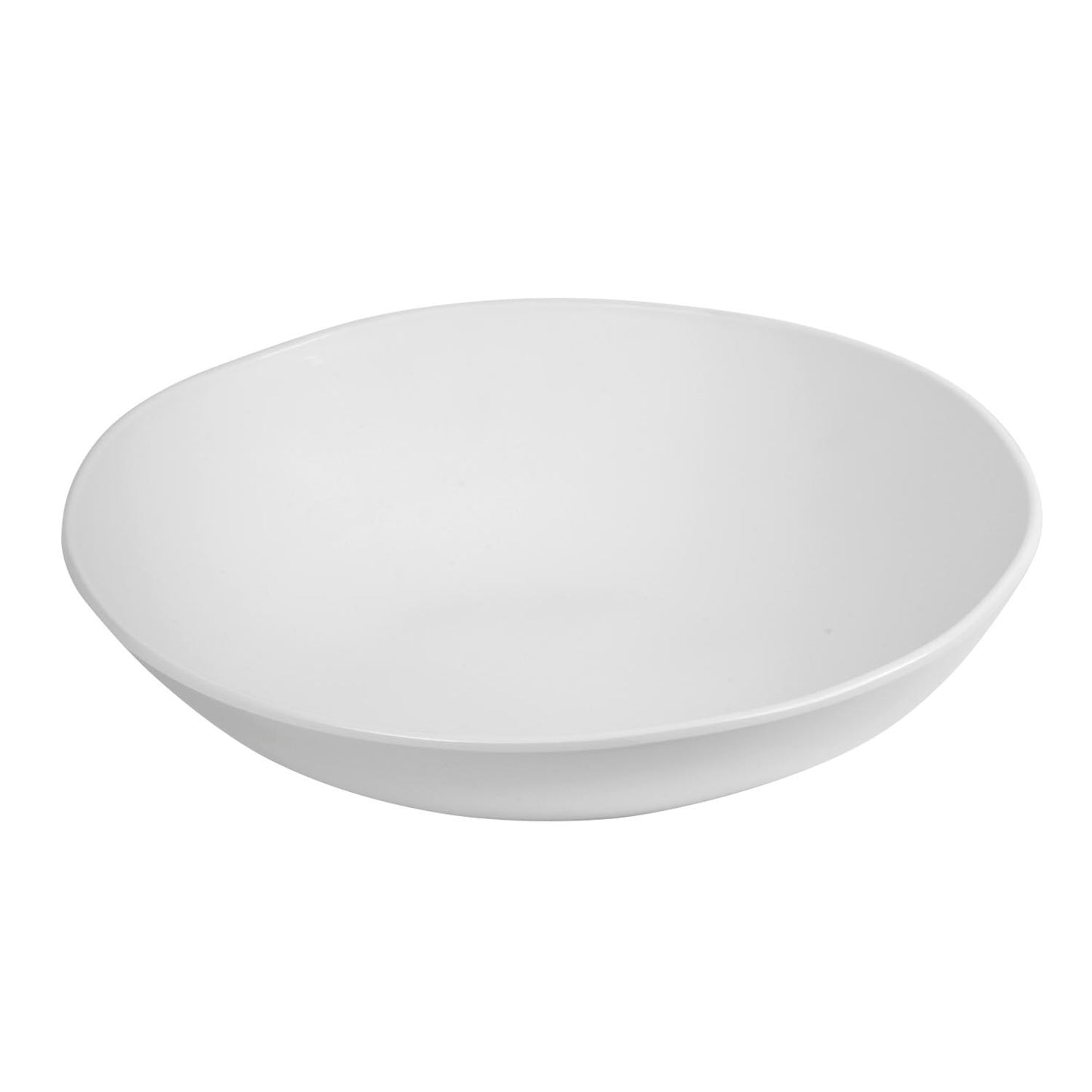 White Matte Serving Bowl