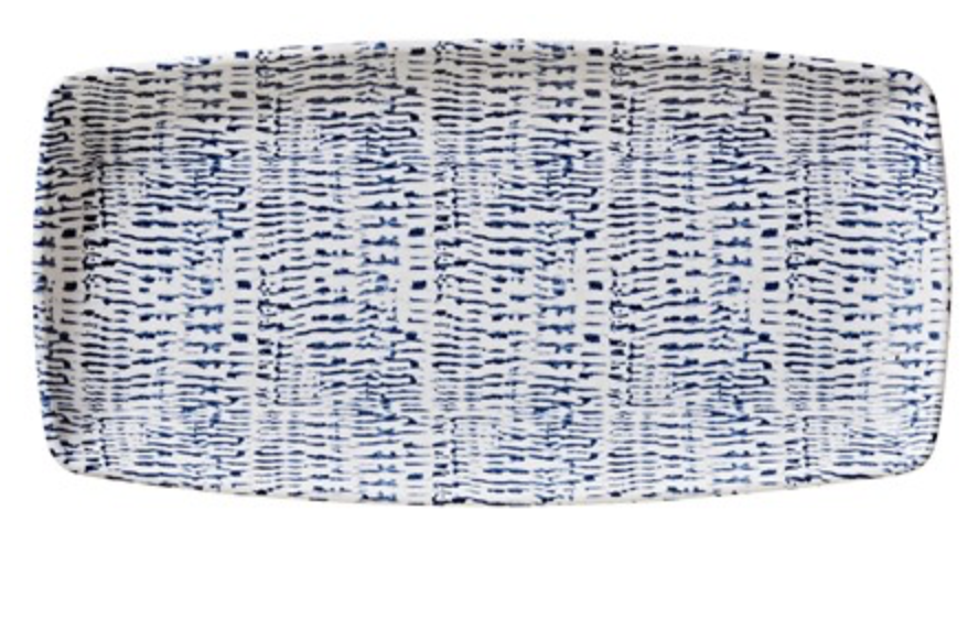 Tribal Blue Appetizer Tray