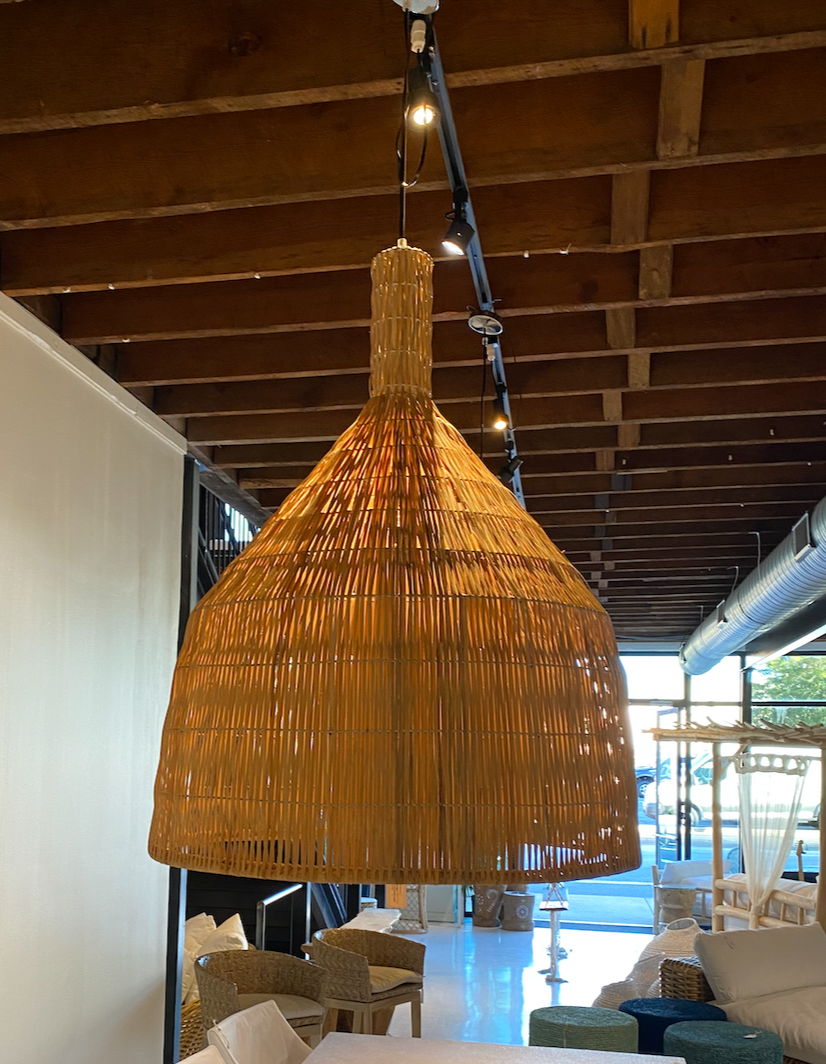Teshi Rattan Hanging Lamp
