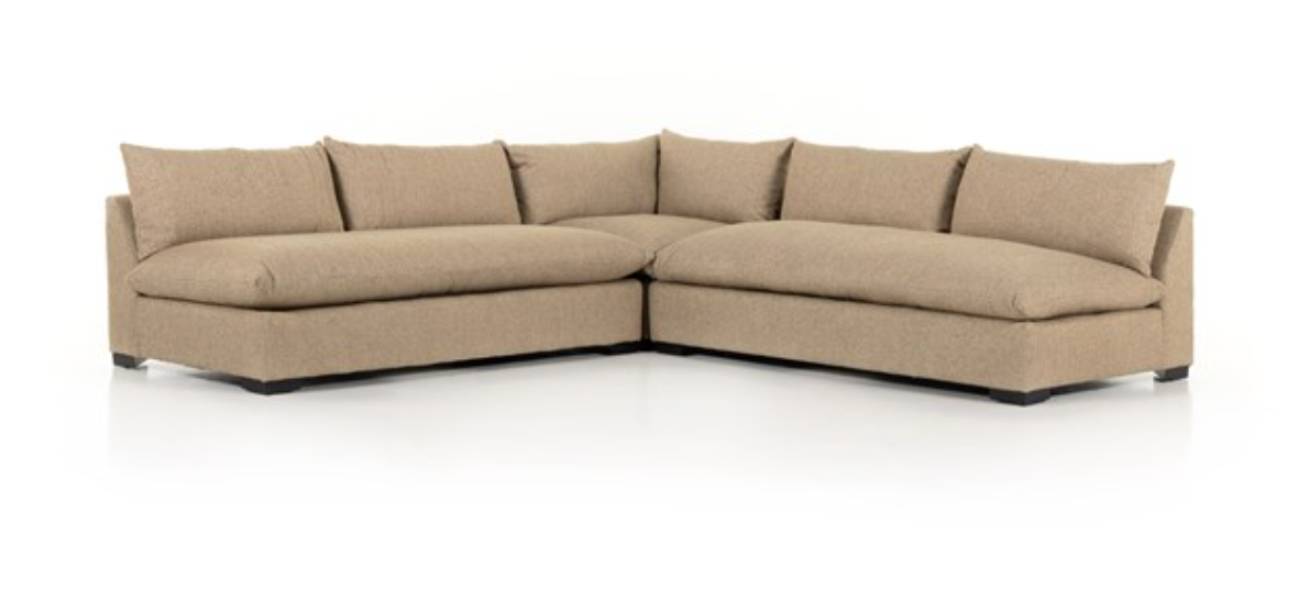 Fisher 3-Piece Sectional Sofa