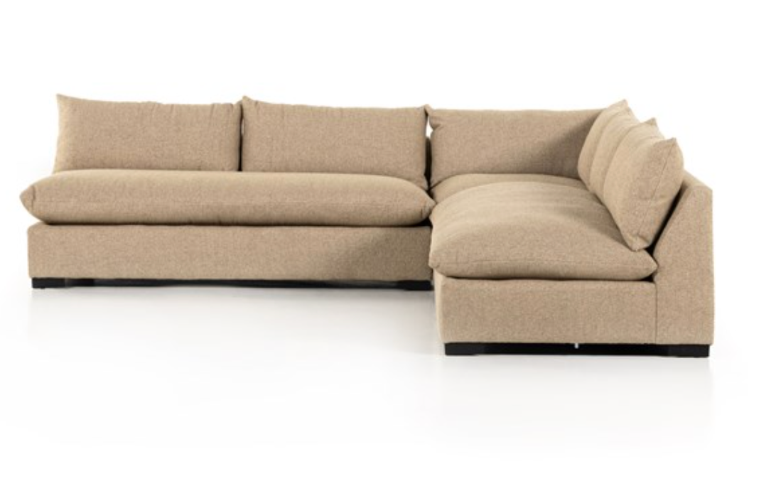 Fisher 3-Piece Sectional Sofa