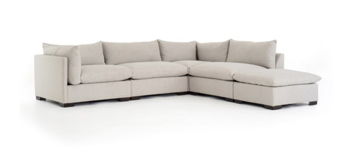 Westwood 4-Piece Sectional w/ Ottoman