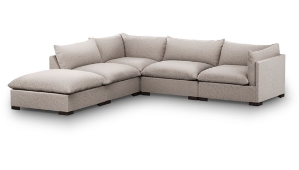 Westwood 4-Piece Sectional w/ Ottoman