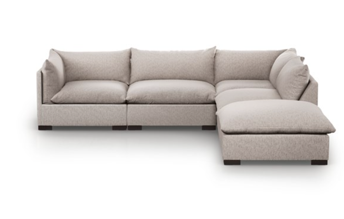 Westwood 4-Piece Sectional w/ Ottoman