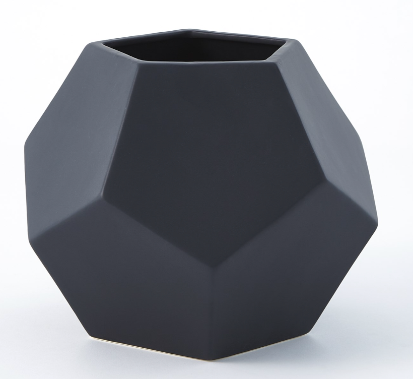 Faceted Vases