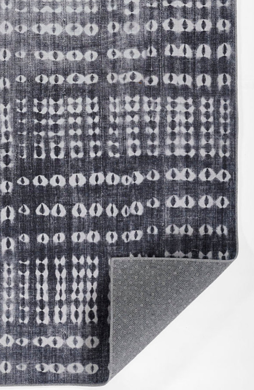 Mudcloth Polyester Rug