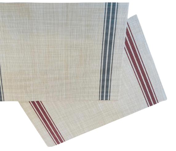 Woven Stripe Chambray Placemat