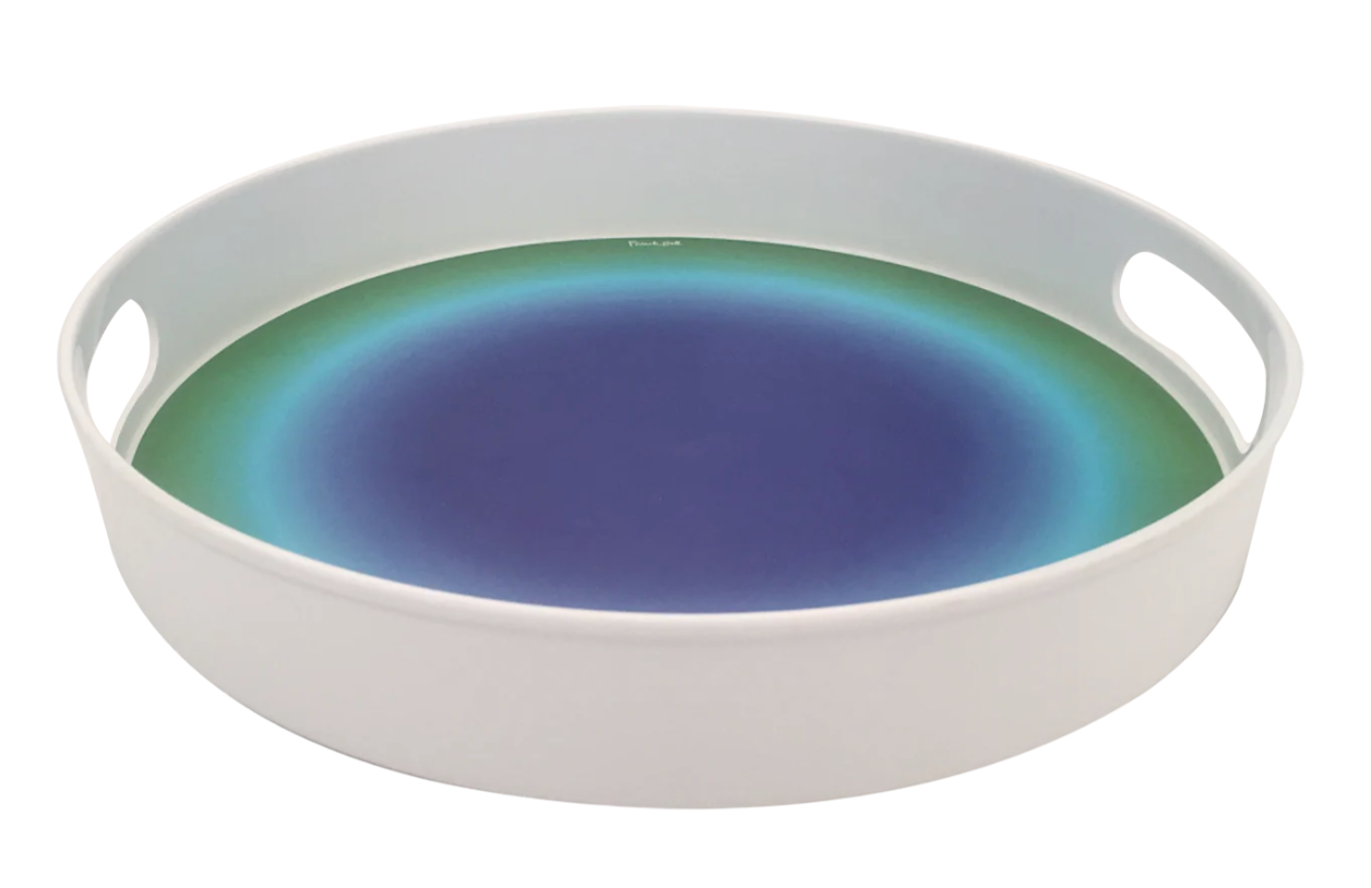 Ombre Rimmed Lazy Susan