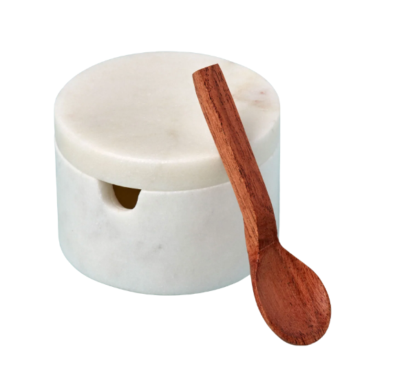 Marble Cellar w/ Spoon