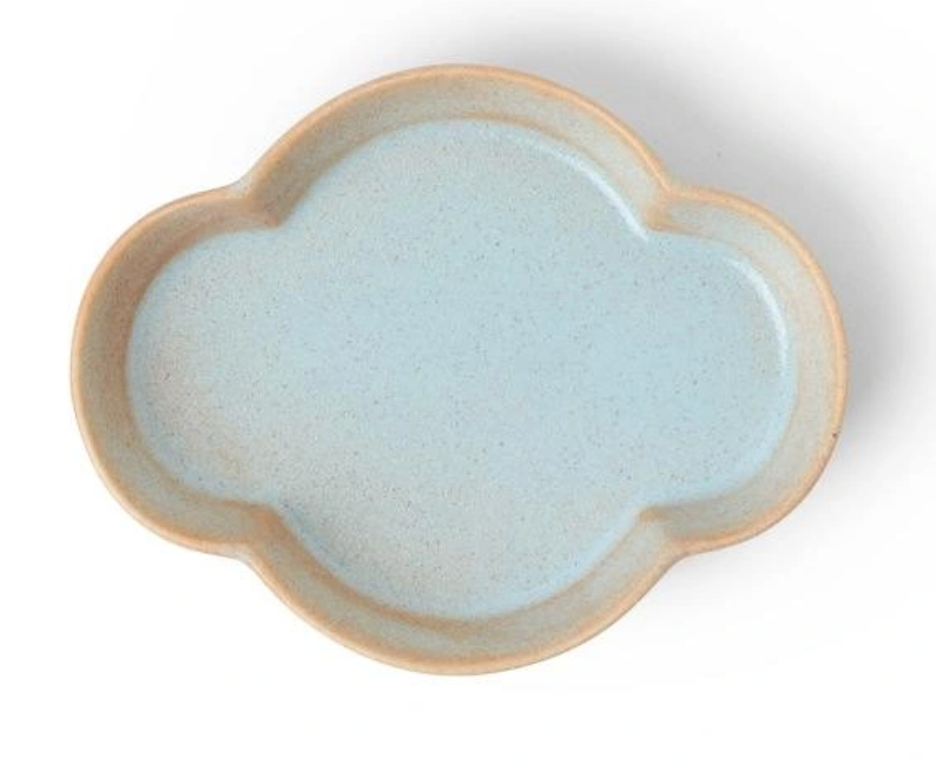 Cloud Blue Sauce Dish