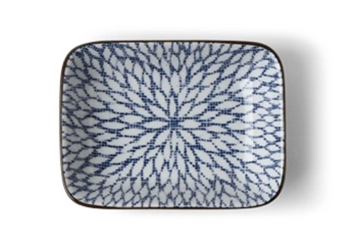 Aizome Mums Sauce Dish