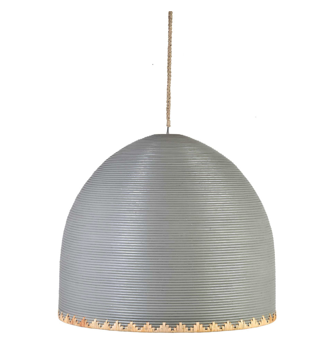 Maya Rattan Dome Chandelier