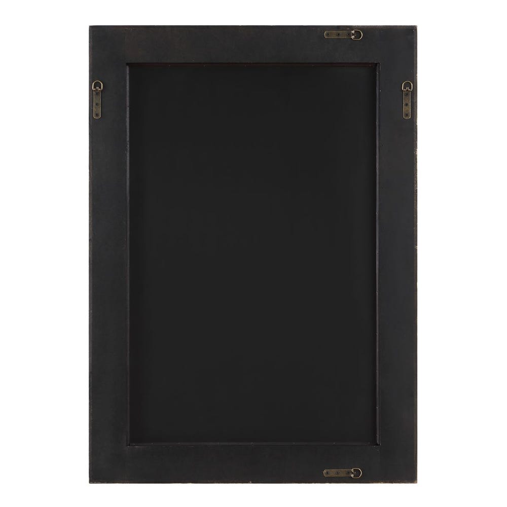 Wood & Jute Rectangular Mirror