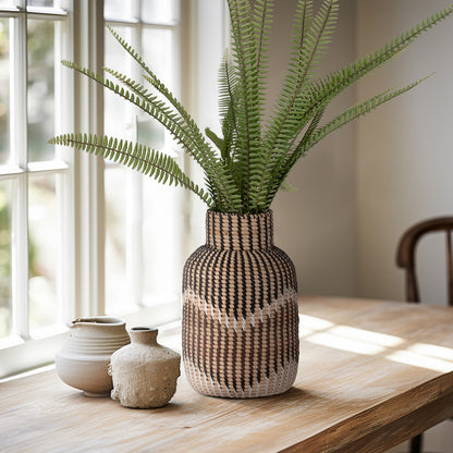 Rattan Woven Vase