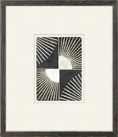 Mid-Century Geometric Print
